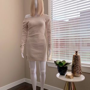 Alegra Chenille Off-Shoulder dress